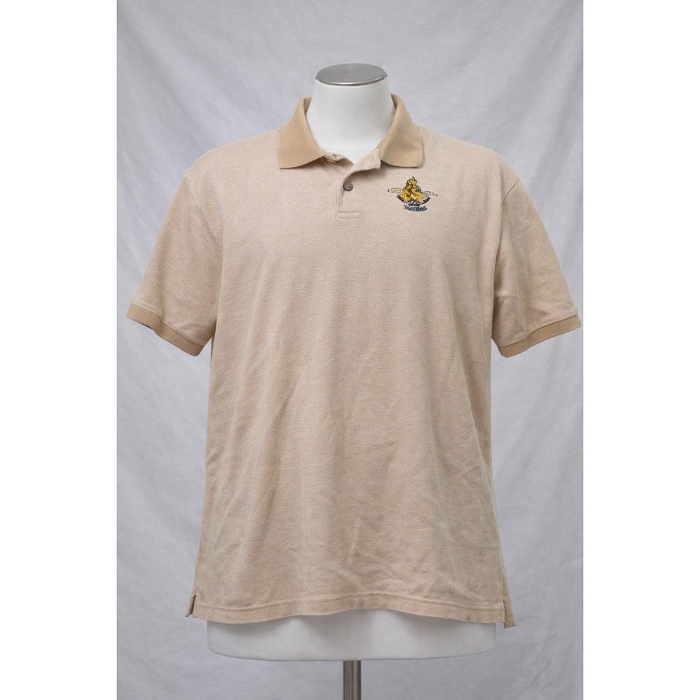 Disneyland Resort 50 Years Mens 2XL Embroidered Polo Shirt Textured 3 Button